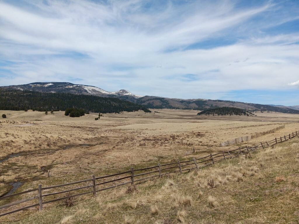 View of Valle Grande at Valles Caldera National Preserve
