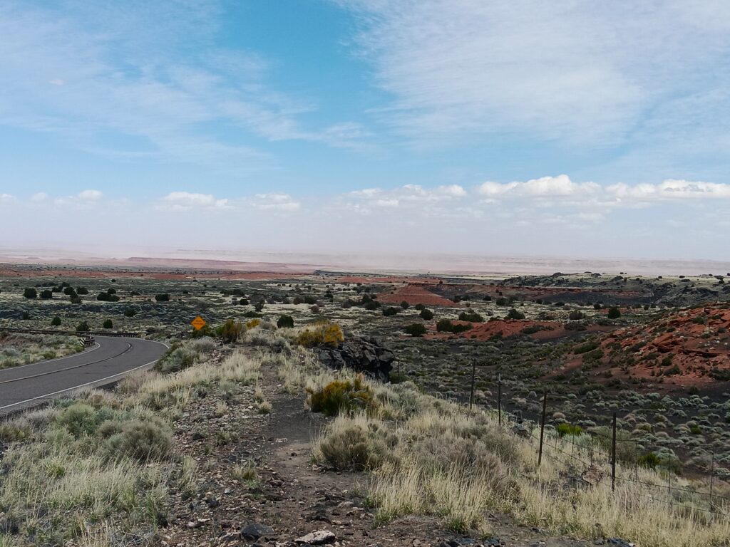 View of the Painted Dessert