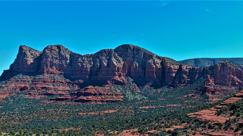 View from Bell Mountain Trail in Sedona 