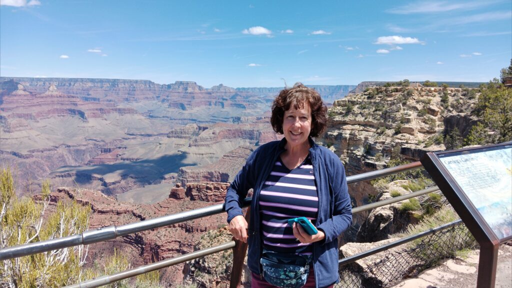 Karen at Grand Canyon National Park