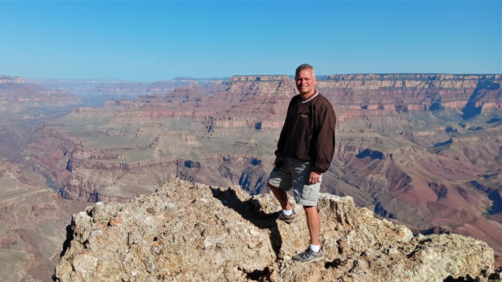 Steve at Grand Canyon National Park