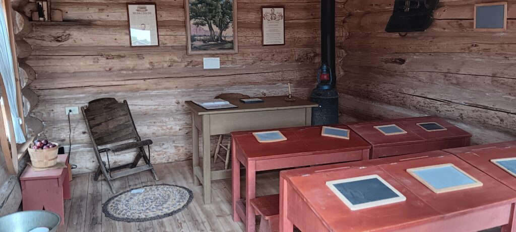 Classroom at Bluff Fort Historic Site