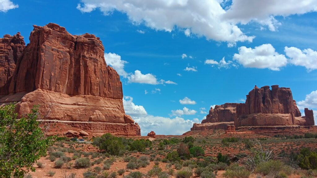 View at Arches National Park