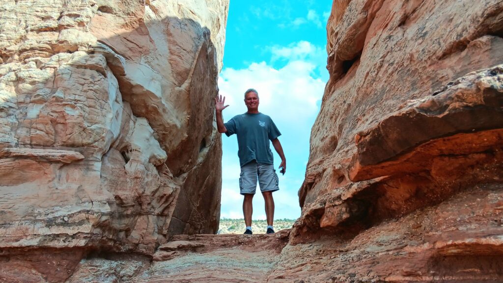 Steve at Canyonlands National Park