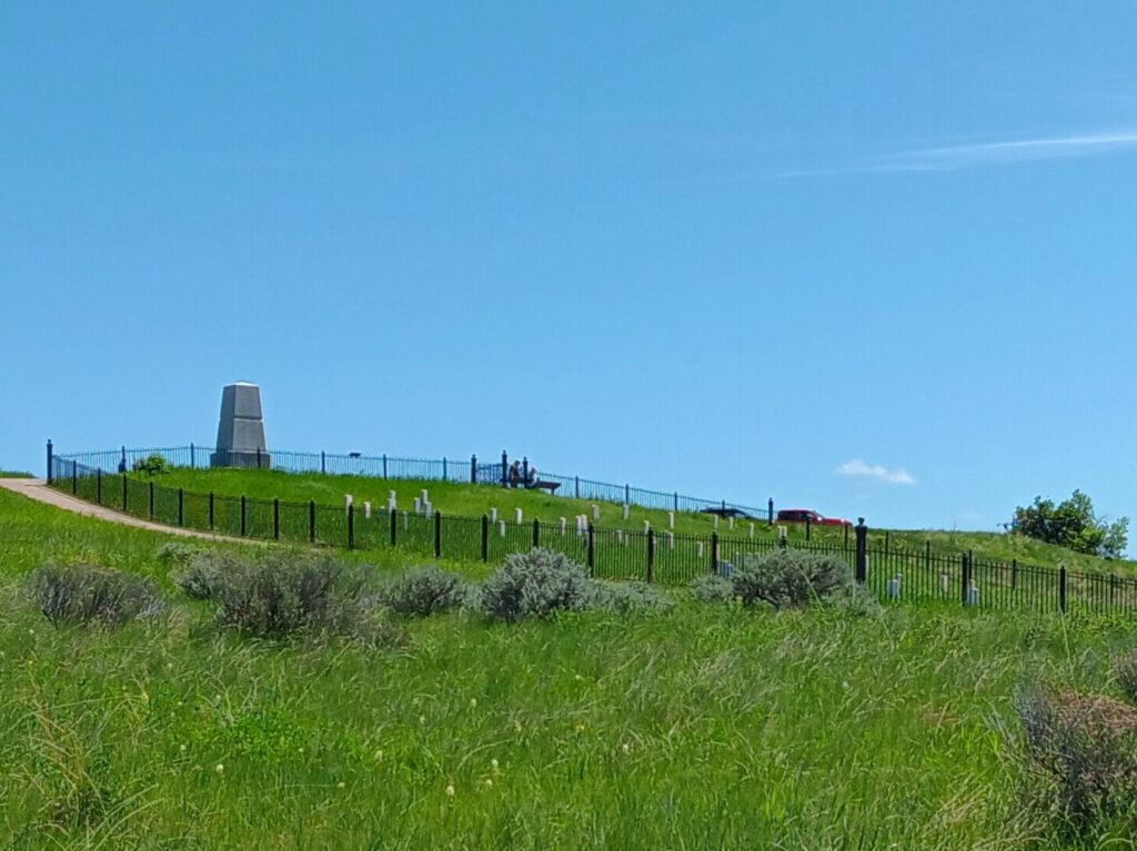 7th US Calvary Memorial at Little Bighorn Battlefield National Monument