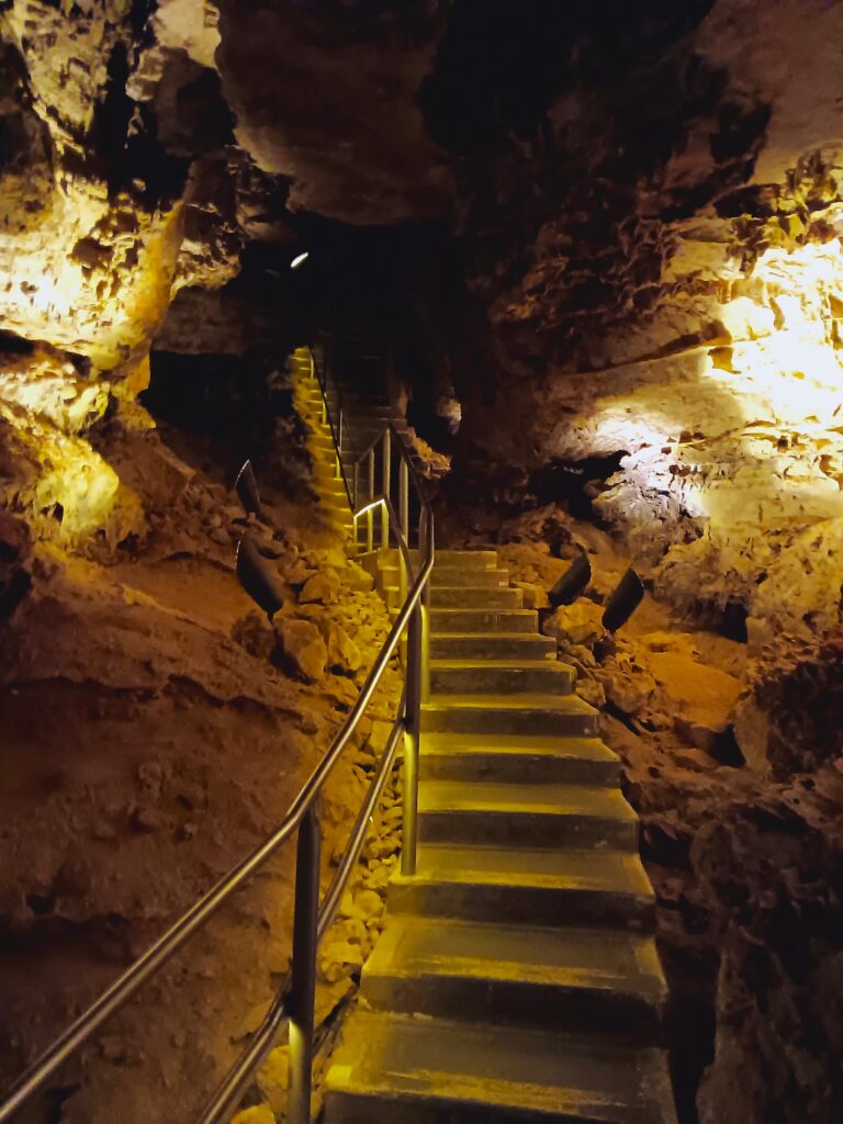 Stairs in Jewel Cave