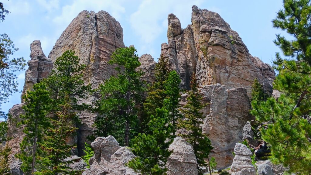 Cathedral Spires hike at Custer State Park