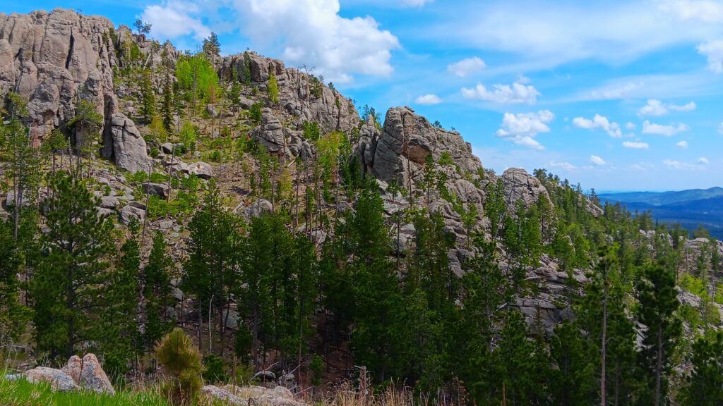 Cathedral Spires hike at Custer State Park